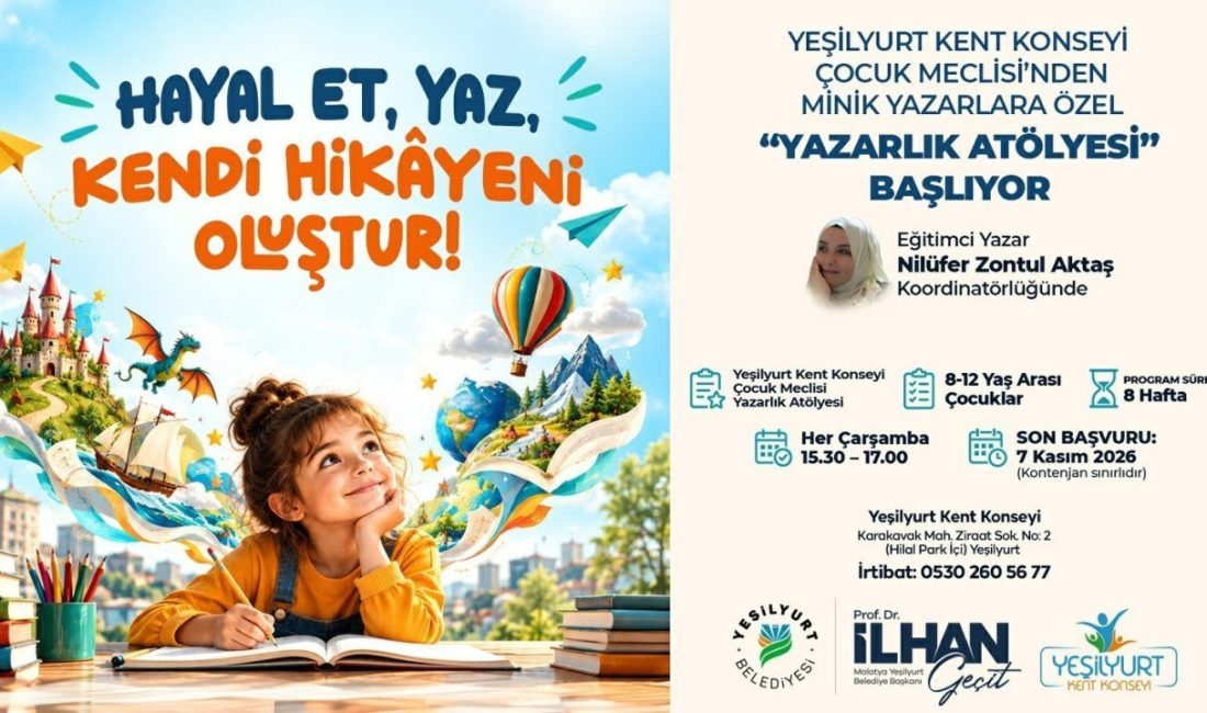 Yeşilyurt Kent Konseyi Çocuk Meclisi tarafından hayata geçirilen “Hayal Et,