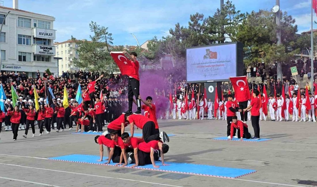 Türkiye Cumhuriyeti’nin kuruluşunun yıl dönümü, Yozgat’ta yediden yetmişe her kesimden