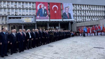 Zonguldak’ta 29 Ekim Cumhuriyet Bayramı törenle kutlandı. Zonguldak’ta Cumhuriyet’in 103.